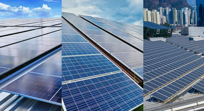 types of solar panel